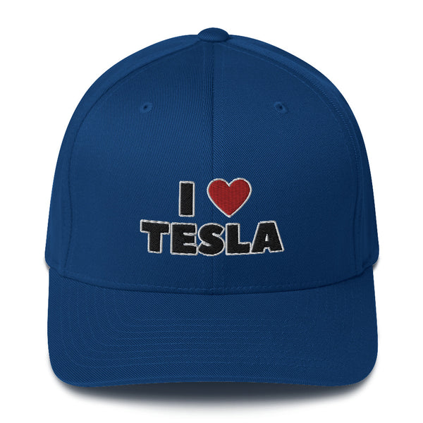 Casquette J'aime Tesla - Model Sport