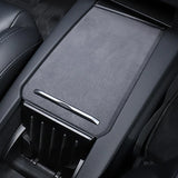 Couvercle console centrale Alcantara<br> Tesla Model S - X - Model Sport