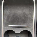 Protection console centrale Alcantara®<br> Tesla Model 3 - Y 2021 - Model Sport