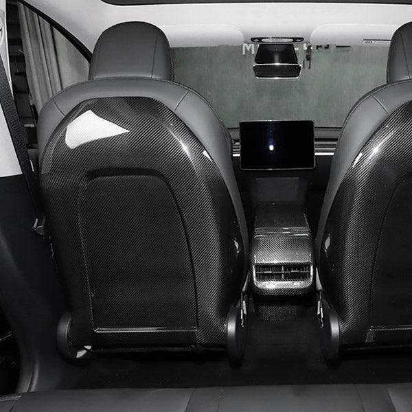 Dossier de siège carbone<br> Tesla Model 3 - Y - Model Sport