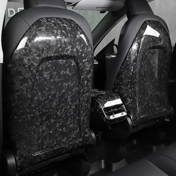 Dossier de siège carbone<br> Tesla Model 3 - Y - Model Sport