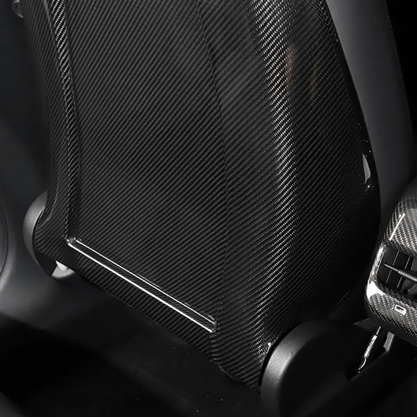 Dossier de siège carbone<br> Tesla Model 3 - Y - Model Sport