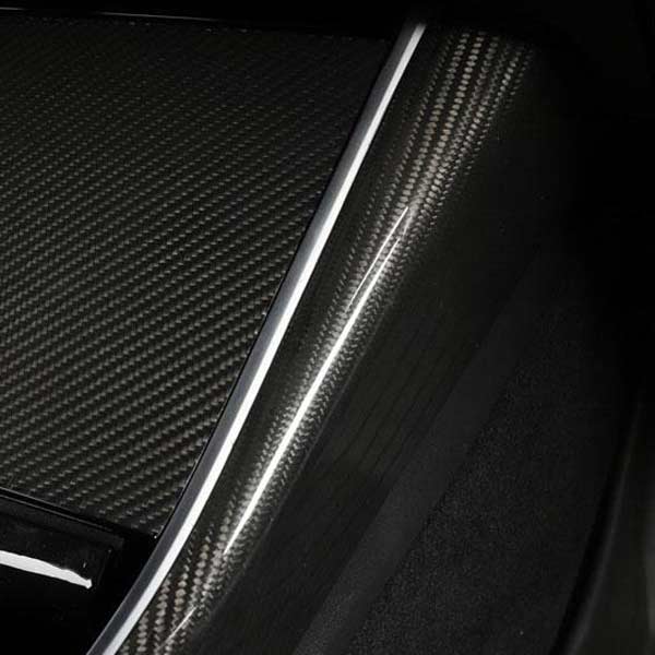 Garniture de console centrale carbone<br> Tesla Model 3 - Y - Model Sport