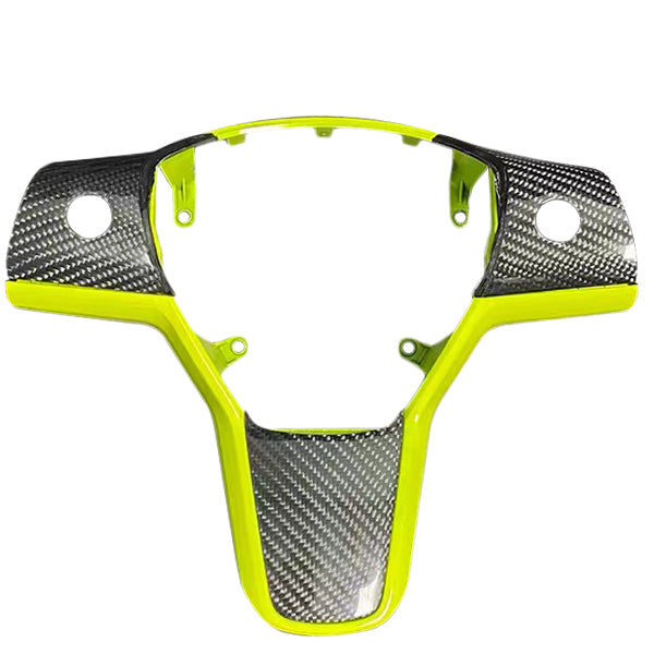 Garniture de volant carbone<br> Tesla Model 3 - Y - Model Sport
