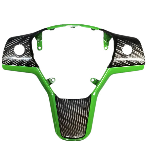 Garniture de volant carbone<br> Tesla Model 3 - Y - Model Sport