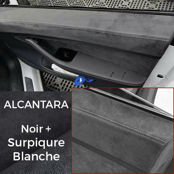 Habillage de panneau de porte Alcantara®<br> Tesla Model 3 - Model Sport