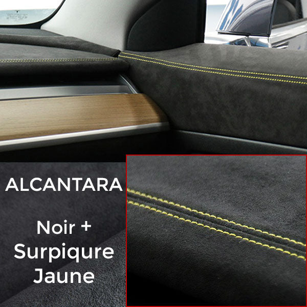 Habillage de panneau de porte Alcantara®<br> Tesla Model 3 - Model Sport