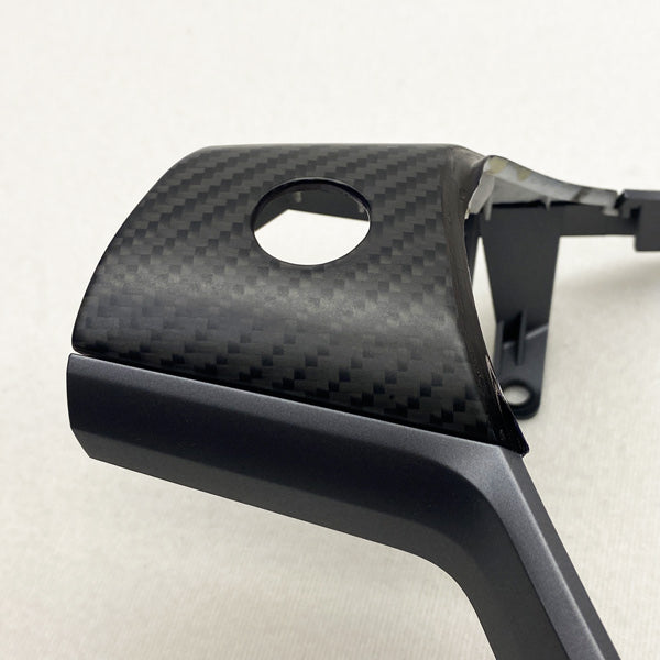 Garniture de volant carbone<br> Tesla Model 3 - Y - Model Sport