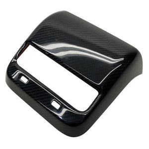 Insert partie arrière console carbone<br> Tesla Model 3 - Y - Model Sport