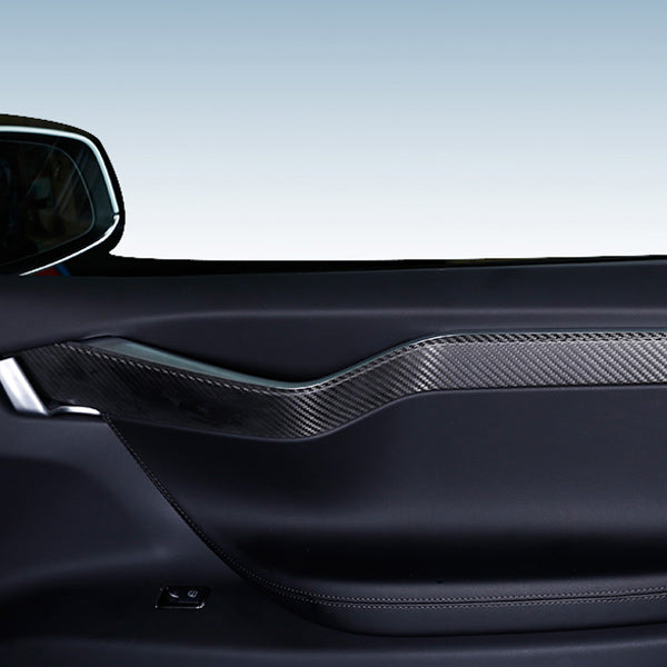 Insert de porte carbone<br> Tesla Model X - Model Sport