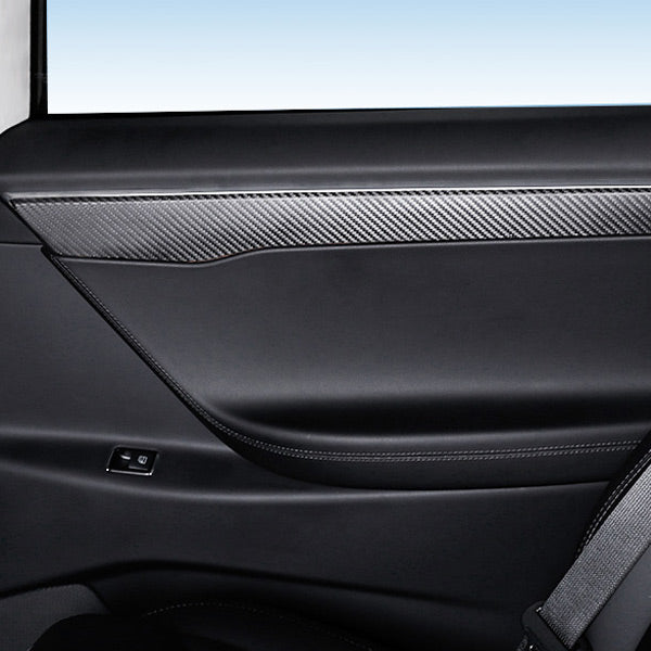 Insert de porte carbone<br> Tesla Model X - Model Sport