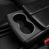 Porte gobelet carbone<br> Tesla Model S - X - Model Sport