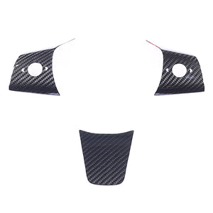 Insert volant carbone<br> Tesla Model 3 - Y - Model Sport