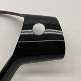 Insert volant carbone<br> Tesla Model 3 - Y - Model Sport