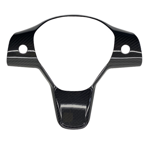 Insert volant carbone<br> Tesla Model 3 - Y - Model Sport