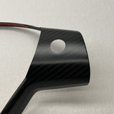 Insert volant carbone<br> Tesla Model 3 - Y - Model Sport