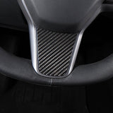 Insert volant carbone<br> Tesla Model 3 - Y - Model Sport