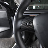 Insert volant carbone<br> Tesla Model 3 - Y - Model Sport