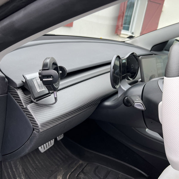 Tableau de bord full carbone<br> Tesla Model 3 - Y - Model Sport