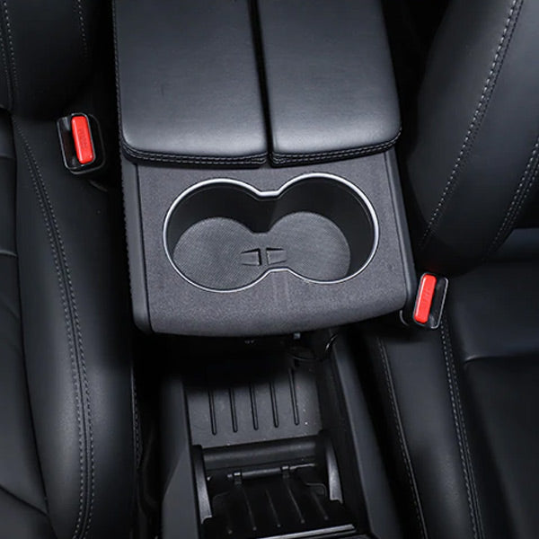 Insert porte gobelet Alcantara<br> Tesla Model S - X - Model Sport