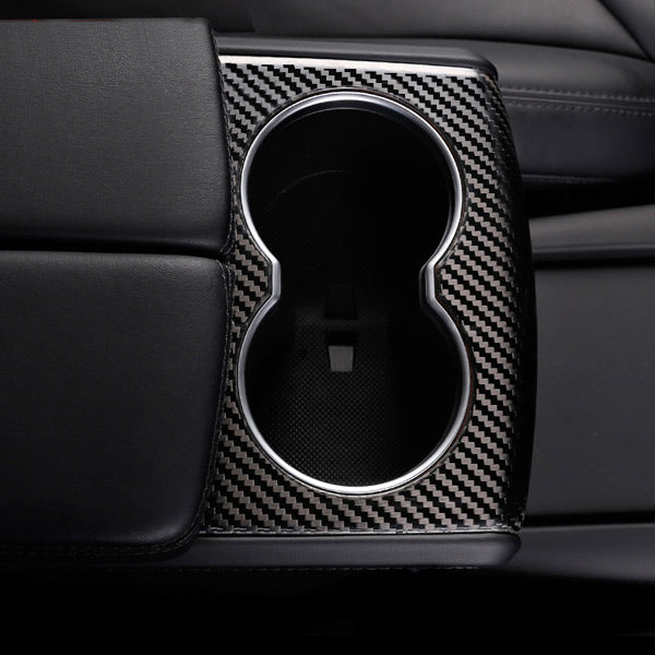 Porte gobelet carbone<br> Tesla Model S - X - Model Sport