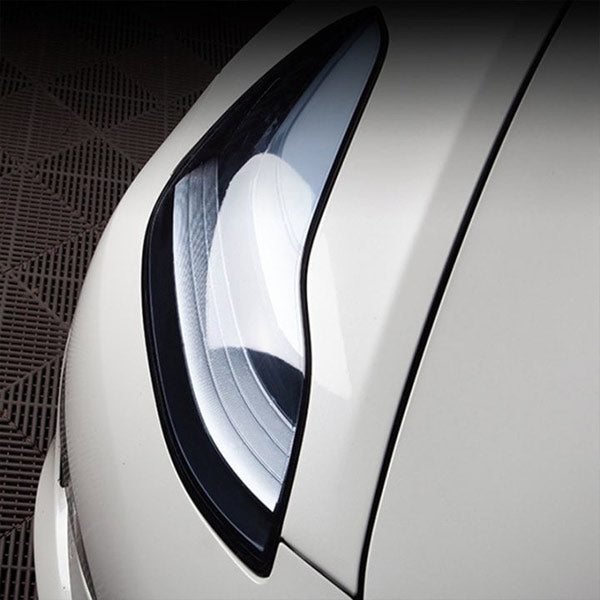 Accessoire Tesla Model 3 <br> Protection de phare fumé - Model Sport