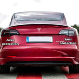 Covering de phare arrière <br>fumé / transparent<br> Tesla Model 3 - Y - Model Sport
