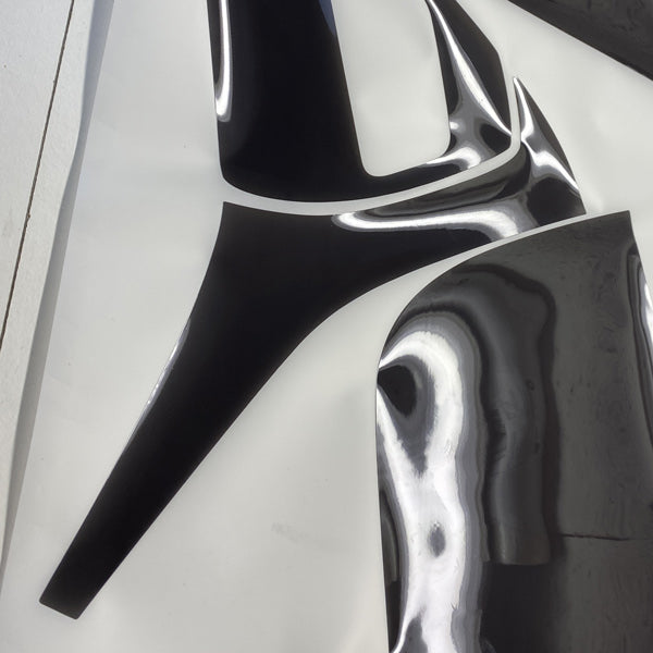 Covering de phare arrière <br>fumé / transparent<br> Tesla Model 3 - Y - Model Sport