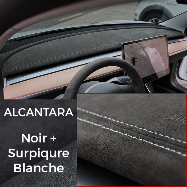 Planche de bord Alcantara®<br> Tesla Model 3 - Model Sport