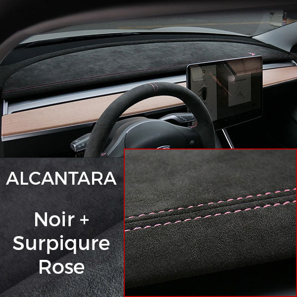 Planche de bord Alcantara®<br> Tesla Model 3 - Model Sport