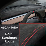 Planche de bord Alcantara®<br> Tesla Model 3 - Model Sport