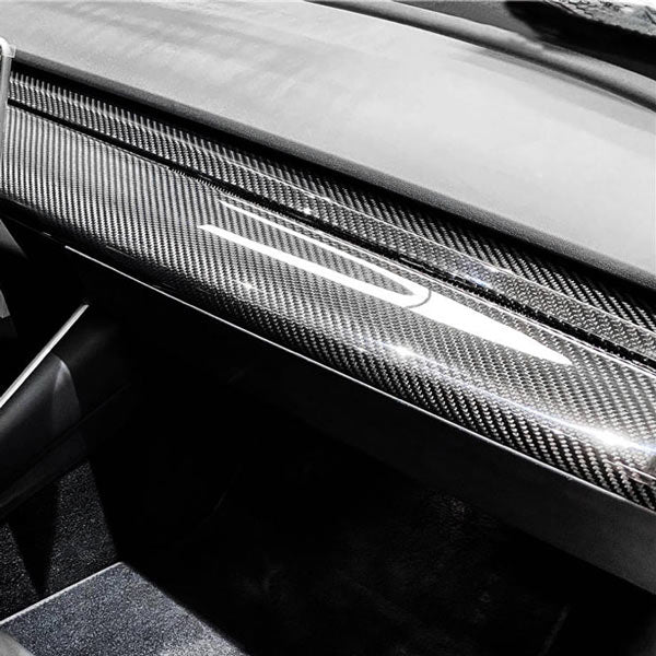 Tableau de bord full carbone<br> Tesla Model 3 - Y - Model Sport