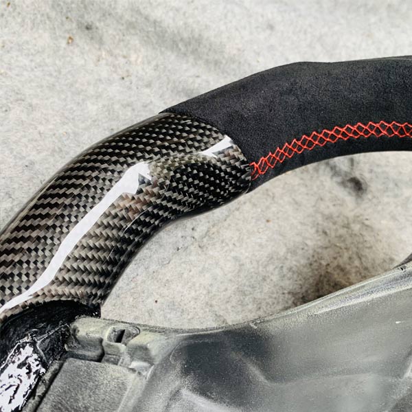 Volant carbone Race<br> Tesla Model S - Model Sport