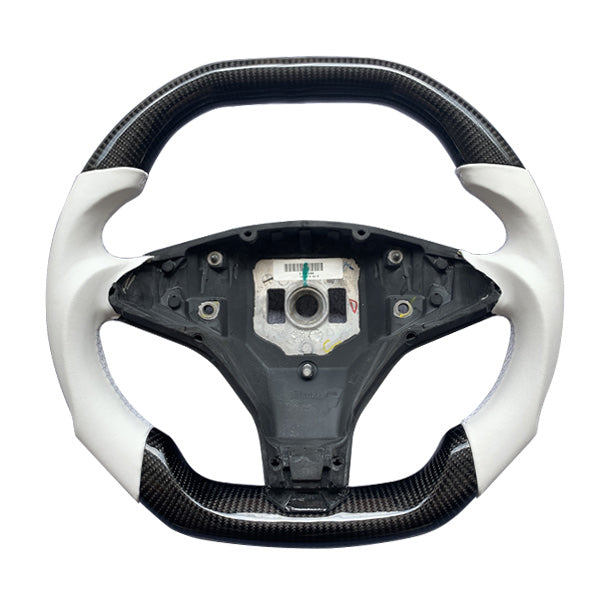 Volant carbone Race<br> Tesla Model S - Model Sport