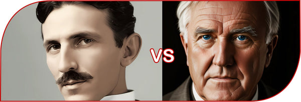 Nikola Tesla vs Thomas Edison