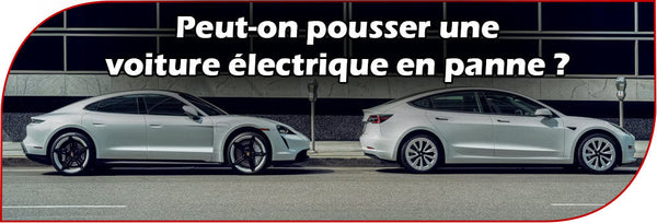 Peut-on pousser une voiture électrique en panne ?