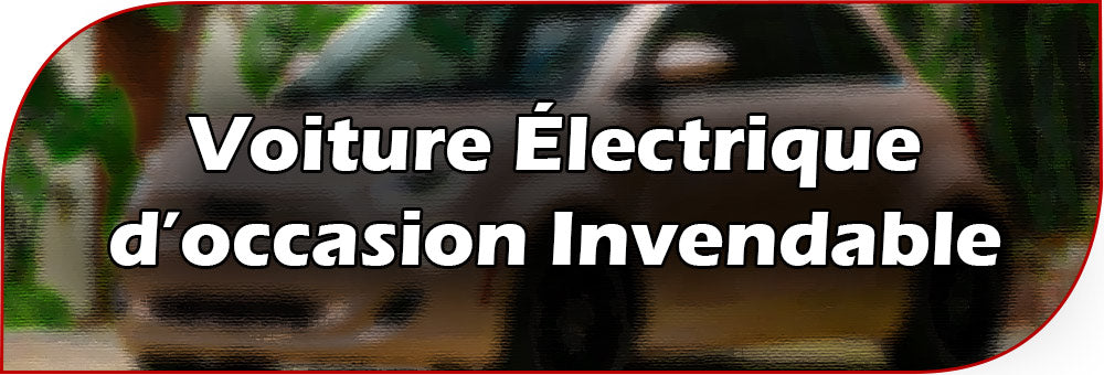 Voiture Électrique occasion Invendable