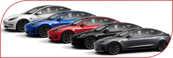 Quelle couleur pour Tesla model 3 ?