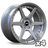 Jantes forgées Bushido 2 parties<br> Tesla Model S - 3 - X - Y - Model Sport