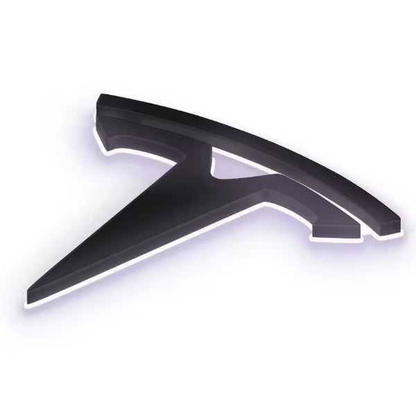 Logo lumineux projeté au sol entrée magasin