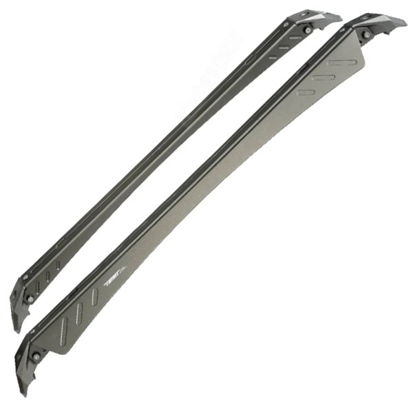 Barres de toit en acier pour Fiat Ducato Van (1996-2005) - Porte-Bagages de Voiture noir - Amos