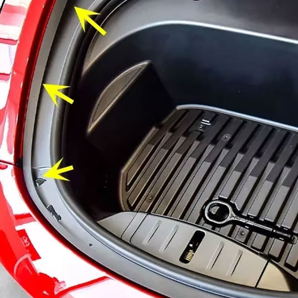 Carbon center console trim Tesla Model 3 - Y