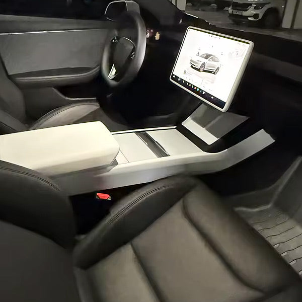 Carbon center console trim Tesla Model 3 - Y