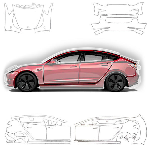 Kit Tapis Tesla Model 3 2024 HIGHLAND