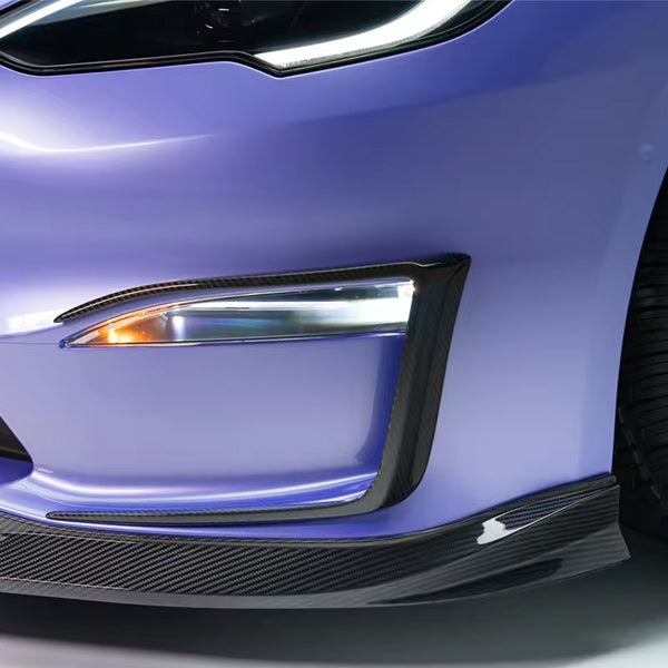 Lame avant carbone<br> Tesla Model S