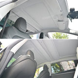 Sun visor panoramic roof<br> Tesla Model Y