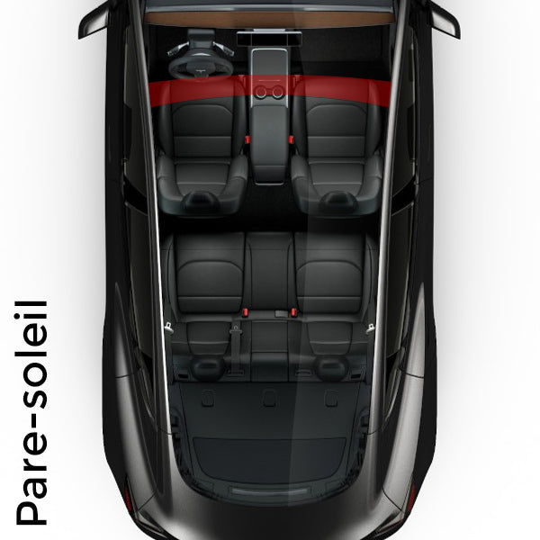 Vitre teintée <br>Tesla Model 3
