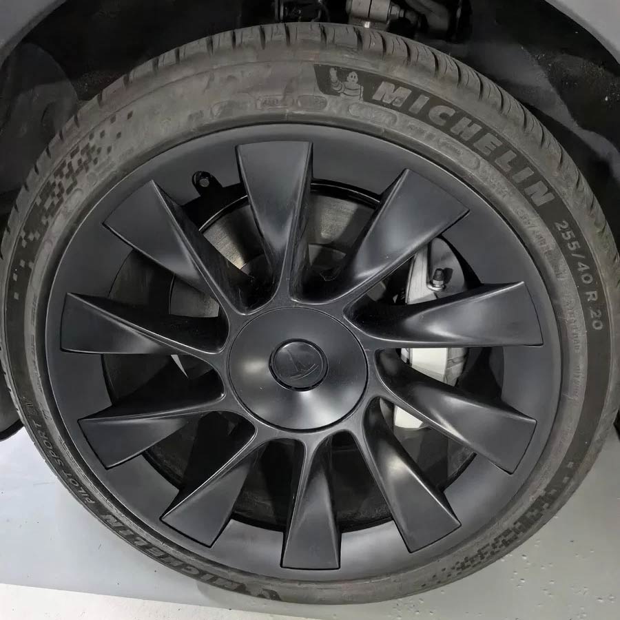 TESPX Protection De Jante Tesla Model Y 21", Kit à Clip, 1 Pièce, Avec