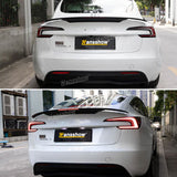 Spoiler éclairage LED<br> Tesla Model 3 2024 Highland