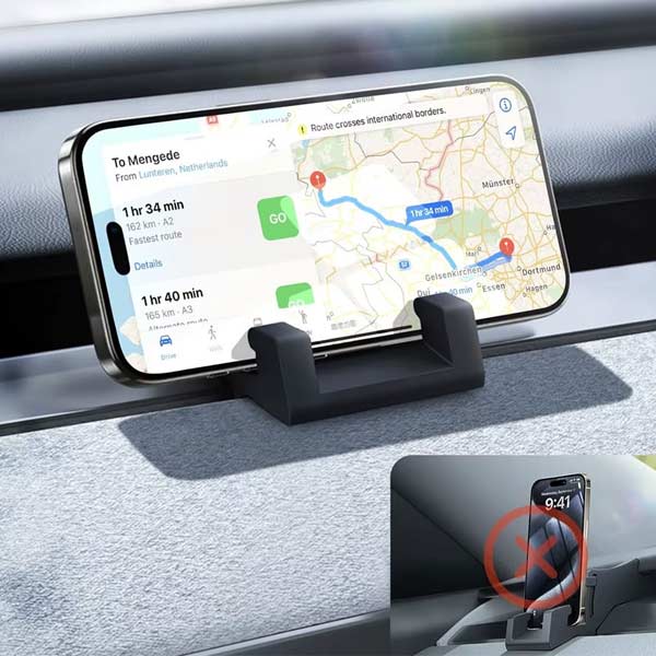 Support téléphone silicone<br> Tesla Model 3 - Y